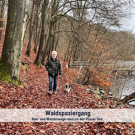 Wohlfuehlparadies Moritz, - Strandnah Am Plauer Mit Wlan Und Parkplatz Feriehus